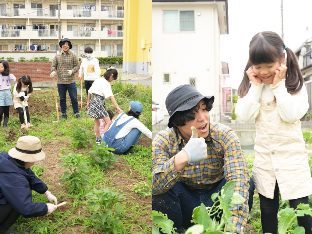 「ハタケ部2025年5月の活動報告」いろんなイモ植え＆野菜収穫！のサムネイル画像